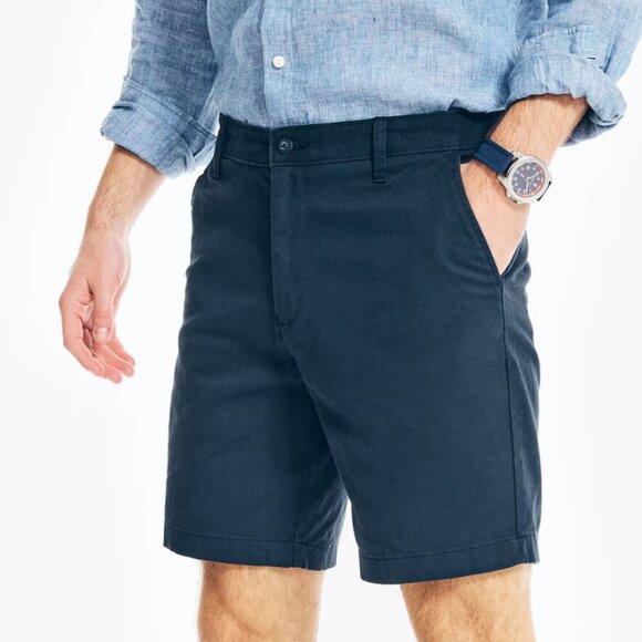 Nautica Other - NWT Nautica Stretch 8.5" Deck Shorts Size 30 Navy